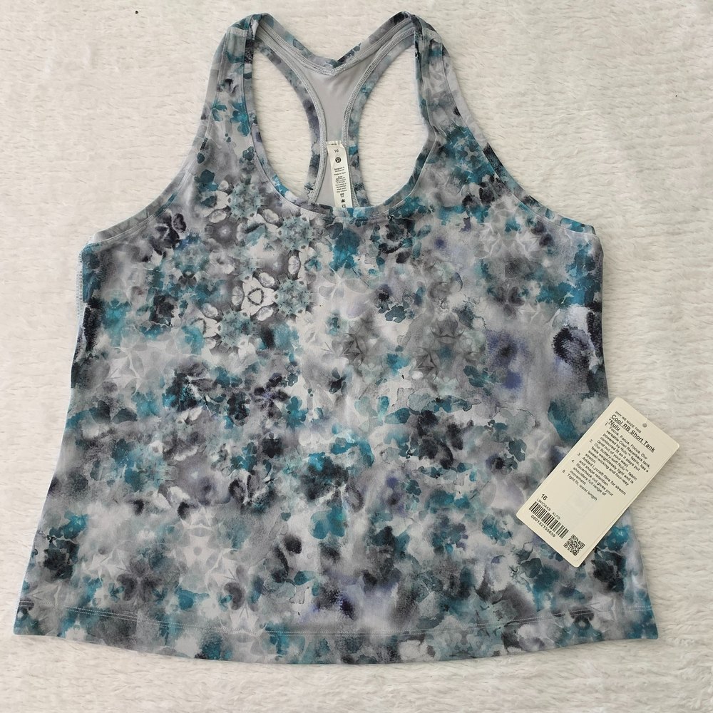 Lululemon NWT Cool RB Short Tank Nulu 16